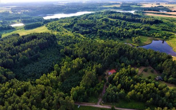 Działka budowlana Mokiny 20km od Olsztyna 5357936