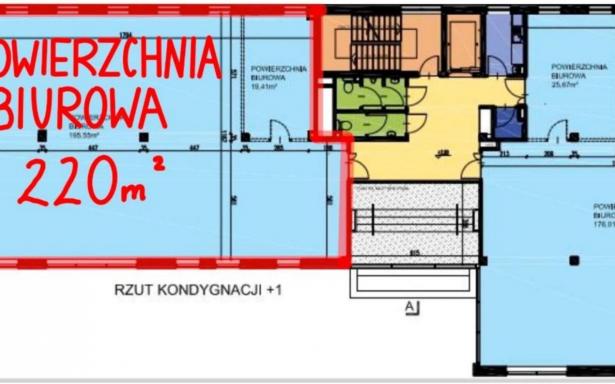 Wawer-Gocław nowoczesne biuro 220m2 do aranżacji 5358684